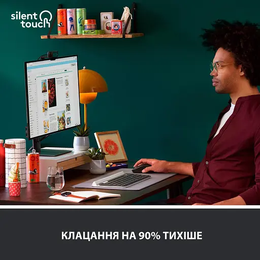 Беспроводная мышь Logitech Signature M650 L Wireless Mouse Graphite (910-006236) - фото 3