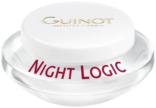 Освежающий ночной крем для сияния кожи Night Logic Cream Guinot 50 мл - фото 1