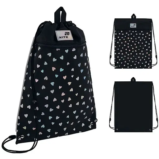 Сумка для взуття Kite Black&Silver (K26-601M-14) - фото 3