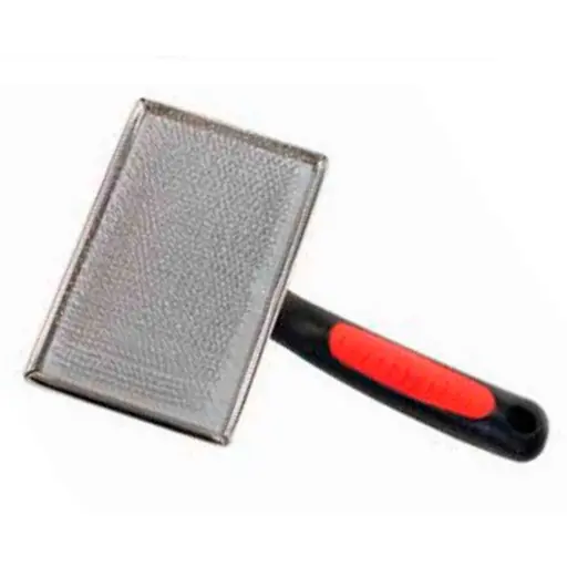 Пуходерка Camon со штифтами из стали с пластиковым покрытием 11x7 см XL