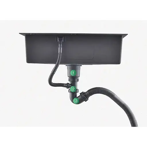 Кухонная мойка Nett NS-6845 из нержавейки под столешницу 1.5 мм - фото 8