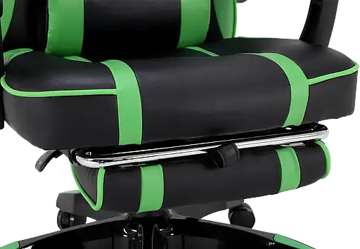 Геймерское кресло GT Racer черное с зеленым (X-2749-1 Black/Green) - фото 8
