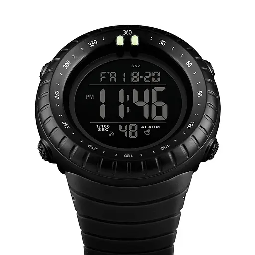 Чоловічий годинник Skmei 1420 Чорний - фото 7