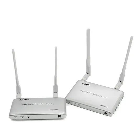 Одноканальный активный удлинитель HDMI+USB сигнала WIFI. Дальность передачи: до 200 м, 1080P