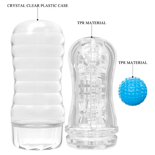Мастурбатор Pretty Love Vacuum Cup Stellar блакитний - фото 2