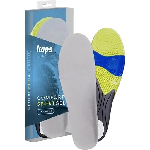 Устілки Kaps Comfort Gel чоловічі 40-46 Сірий (KAPS-COMFGELM4046)