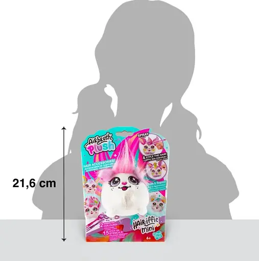 Набор Canal Toys Diy Airbrush Plush - Hair'iffic "Сделай прическу - Пинки" (AIR038/1) - фото 7