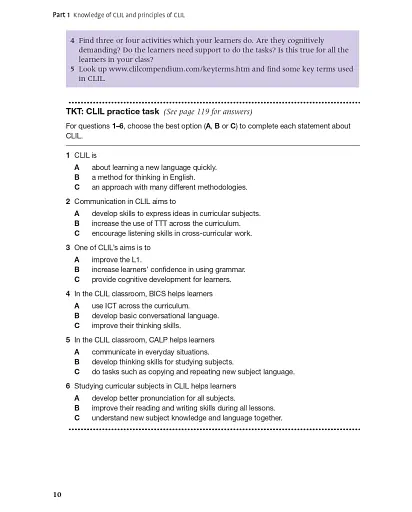 The TKT Course CLIL Module - фото 11