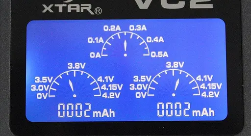 Зарядний пристрій з дисплеєм XTAR VC2 - фото 4