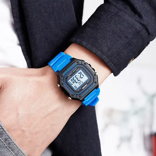 Наручний годинник чоловічий 1496BU Blue Skmei acs0030715 - фото 4