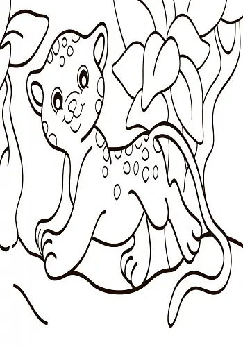 Дитяча водна розмальовка: Екзотичні тварини 734012, 8 сторінок - фото 8