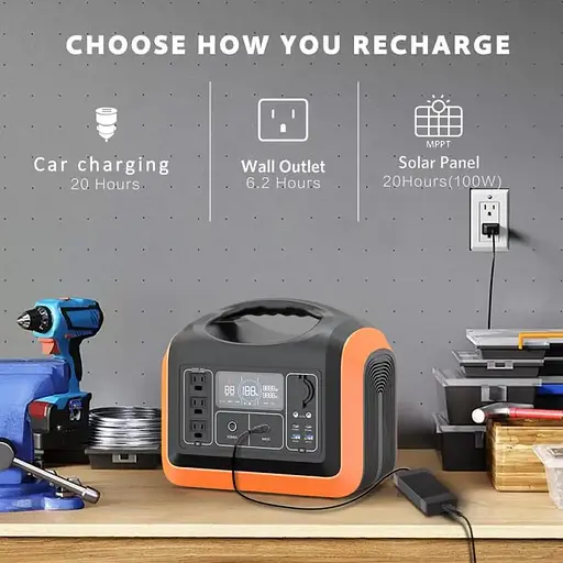 Портативная зарядная станция генератор Souop UPP-1200Вт 992Wh 310000mAh - фото 7