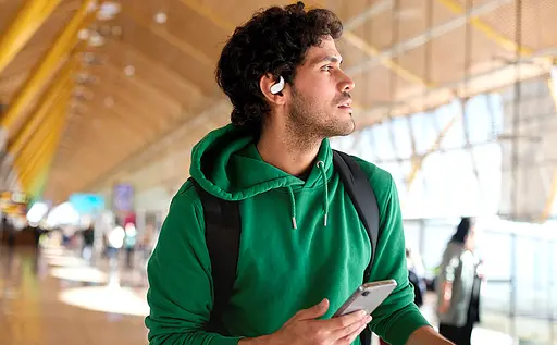 Навушники бездротові JBL Sense Lite (JBLSENSELITEBLU) блакитні - фото 8