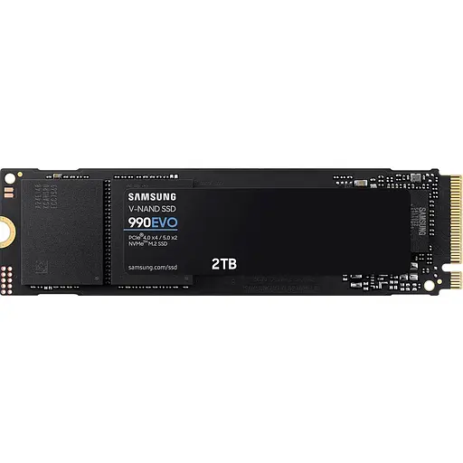 Накопитель SSD Samsung m.2 NVMe 2TB 990 EVO PCIe 4.0 (MZ-V9E2T0BW) - фото 1