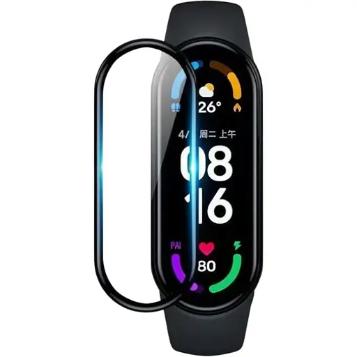 Захисна плівка DK для Xiaomi Mi Band 7 Composite Film box (014710) (black)