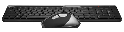 Комплект (Клавіатура та Миша) A4Tech FB2535CS Fstyler Wireless Smoky Grey - фото 5