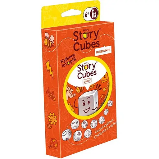 Настольная игра Asmodee Кубики историй Рори: Классика (Rory's Story Cubes: Classic) (укр.) (ASMRSC301UA) - фото 1