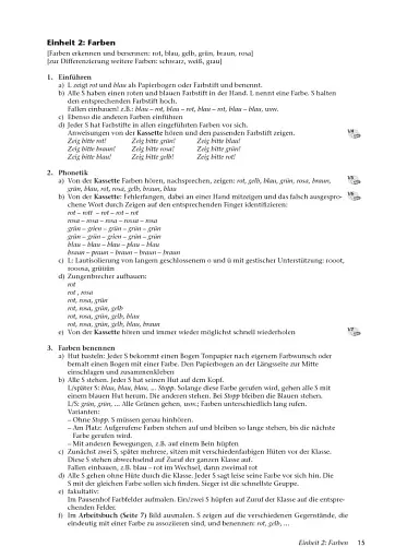 Tamtam. Lehrerhandbuch. Erster Kontakt Deutsch für Kinder - фото 14