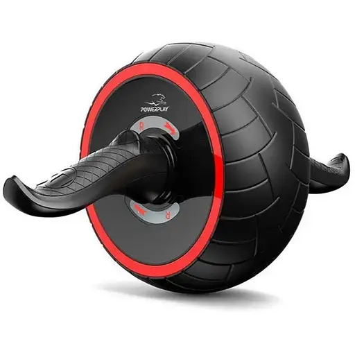 Колесо для пресса PowerPlay 4326 с обратным механизмом AB Wheel Pro Черно-красное (PP_4326_Black/Red) - фото 1