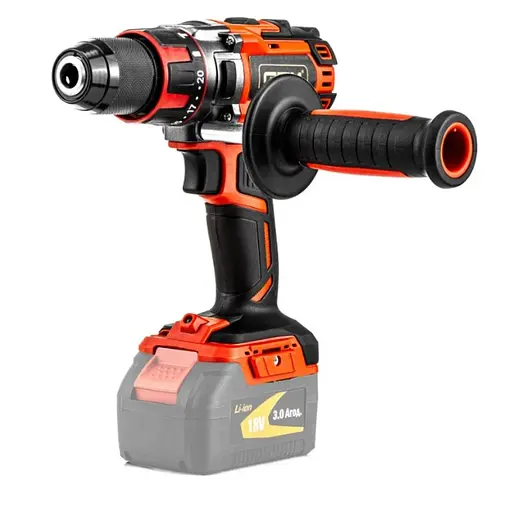 Дриль-шуруповерт акумуляторний GTM DSI18/75BL без АКБ та ЗП - фото 1