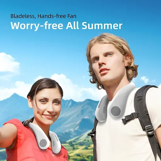 Вентилятор для шеи XIUREI 5000 мАч 3 скорости - фото 6