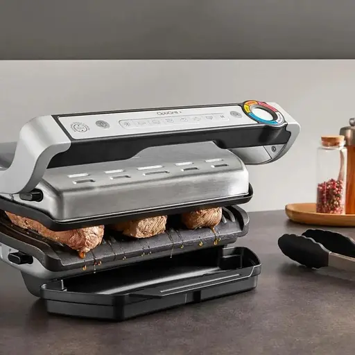 Електрогриль притискний Tefal OptiGrill+ GC718D10 - фото 6