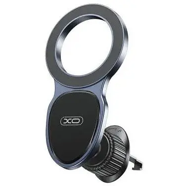 Автодержатель XO C154 Round Drip Magnetic Air Vent Car Holder черный - фото 1