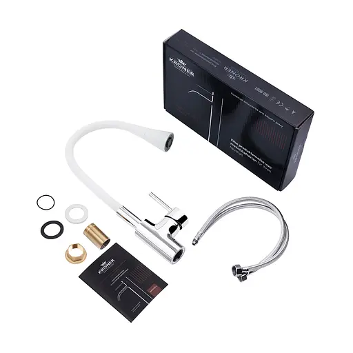 Змішувач для кухні Kroner KRP Kuche - C031WHI CV024335 Білий - фото 9