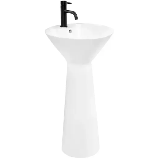 Умивальник Rea River white підлоговий REA-U6962, Білий - фото 1