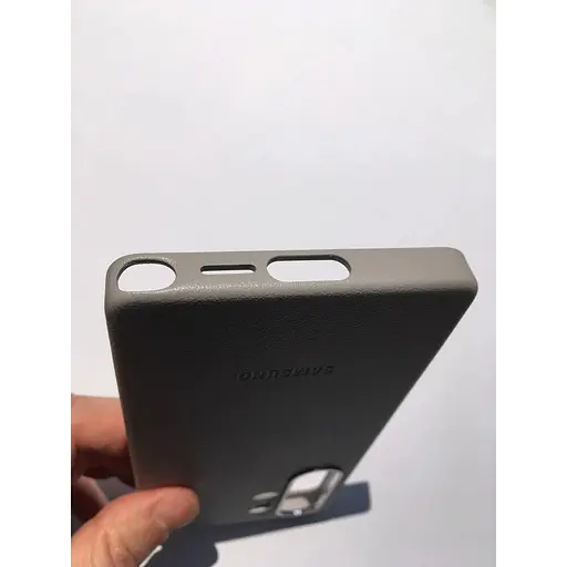 Оригінальний протиударний шкіряний чохол Samsung Kindsuit Case для Galaxy S25 Ultra Grey EF-VS938PBEGWW - фото 3