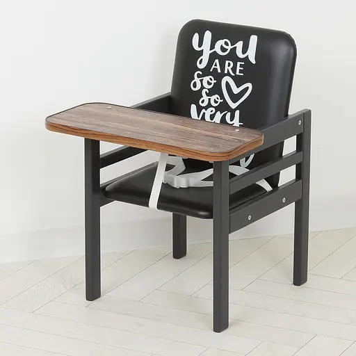 Стульчик для кормления Bambi Graphite 2 в 1 мангровое дерево - фото 2