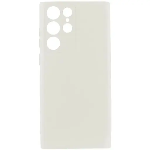 Чохол Silicone Cover Lakshmi Full Camera (AA) для Samsung Galaxy S25 Ultra Білий / White