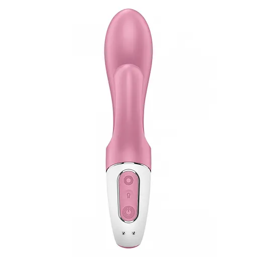 Вібратор-кролик Satisfyer Air Pump Bunny 2 20 см рожевий - фото 4