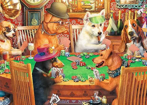 Пазл Trefl Hidden Shapes Ночные игры 1086 эл. (10749) - фото 2