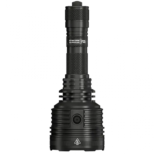 Надпотужний ліхтар Nitecore P30i USB Type-C 1000м із виносною кнопкою (Чорний) - фото 2