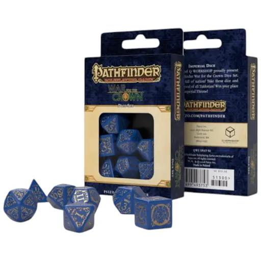 Набір кубиків Pathfinder War for the Crown Dice Set , 7 шт. (SPAT92)