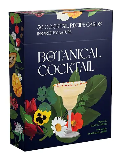 The Botanical Cocktail Deck of Cards. 50 Cocktail Recipe Cards Inspired by Nature