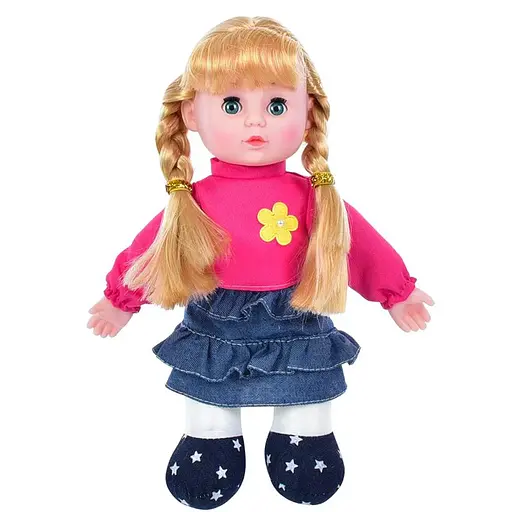 Кукла мягконабивная, 28 см, музыка, на батарейках (в ассортименте) LY3001-2-3-4