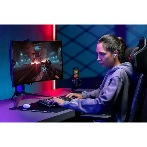 Bluetooth-гарнітура Asus Rog Cetra True Wireless SpeedNova White (90YH03Y0-BTUA10) - фото 6