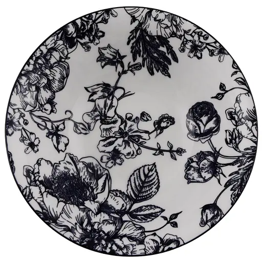 Салатник Limited Edition Blossom Blue 15 см 0.35л белый (YF7001-4)