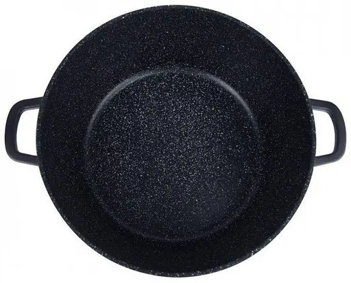 Каструля Bohmann BH 7350-36 MRB з антипригарним покриттям, подвійним дном з литого алюмінію з кришкою - фото 2