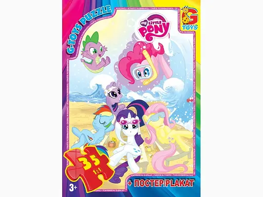 Пазлы G-Toys My Little Pony, 35 элементов, MLP006