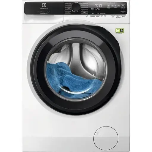 Пральна машина Electrolux фронтальна 9 кг 1400 A+++ 60 см дисплей пара інвертор universaldose білий