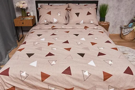 Пододеяльник Moon&Star Бязь Gold Люкс Delta Двуспальный 175x210 см - фото 2