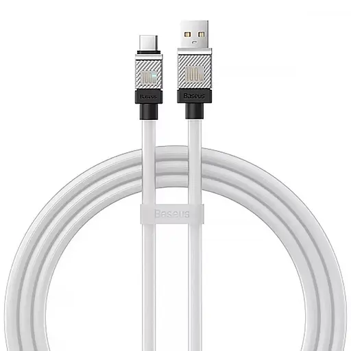 Кабель Baseus CoolPlay Series Type-C 2 m (CAKW000702) білий