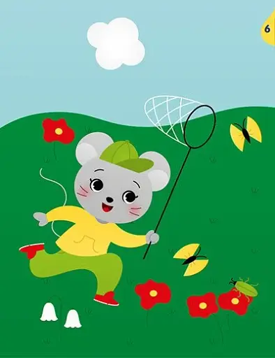 Аплікації наліпками. Ліс - фото 4