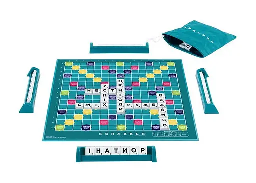 Настольная игра Mattel Скрабл (Scrabble) (укр.) (HXW21) - фото 5