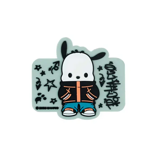 Бейдж на липучці Kite Pochacco 7.3x6.4x0.4 см (PC26-3011) - фото 2