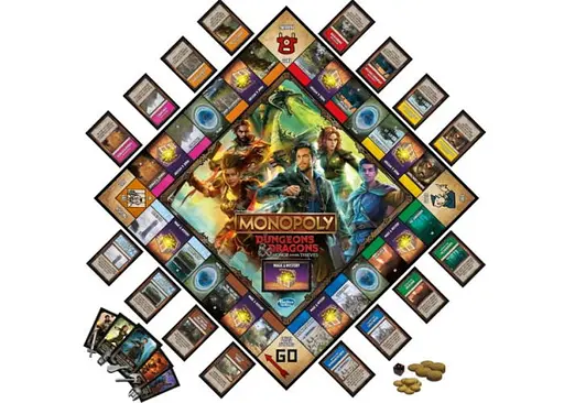 Настольная игра Hasbro Монополия D&D: Честь злодеев (Monopoly Dungeons & Dragons: Honor Among Thieves) (англ.) (F6219UE2) - фото 3