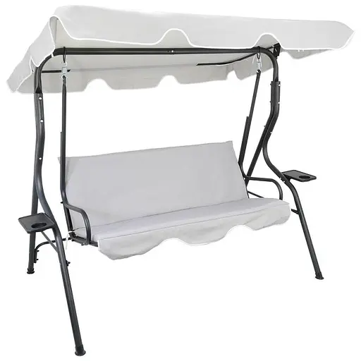 Садовая качель Garden Line Vip grey 170 x 110 x 153 см
